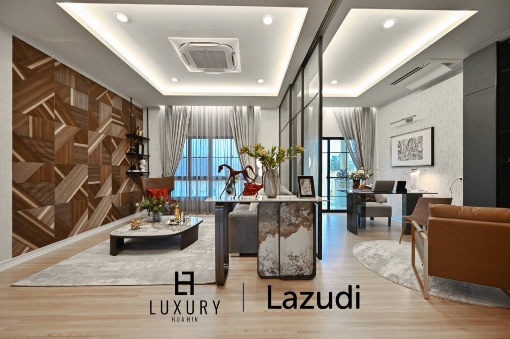 Villa Rossella – Villa im europäischen Stil mit 4 Schlafzimmern und Pool in der Supalai Lagoon Wohnanlage