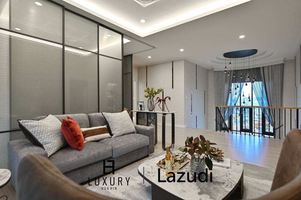 Villa Rossella – Villa im europäischen Stil mit 4 Schlafzimmern und Pool in der Supalai Lagoon Wohnanlage