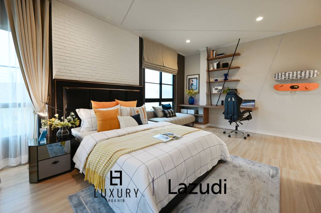 Villa Rossella – Villa im europäischen Stil mit 4 Schlafzimmern und Pool in der Supalai Lagoon Wohnanlage