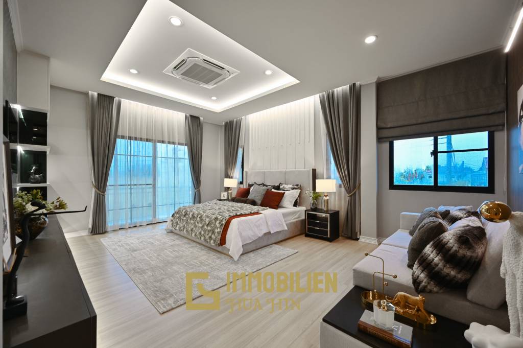 Villa Rossella – Villa au style européen avec 4 chambres et piscine dans le lac Supalai Lagoon