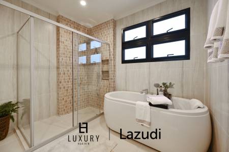 Villa Rossella – Villa im europäischen Stil mit 4 Schlafzimmern und Pool in der Supalai Lagoon Wohnanlage