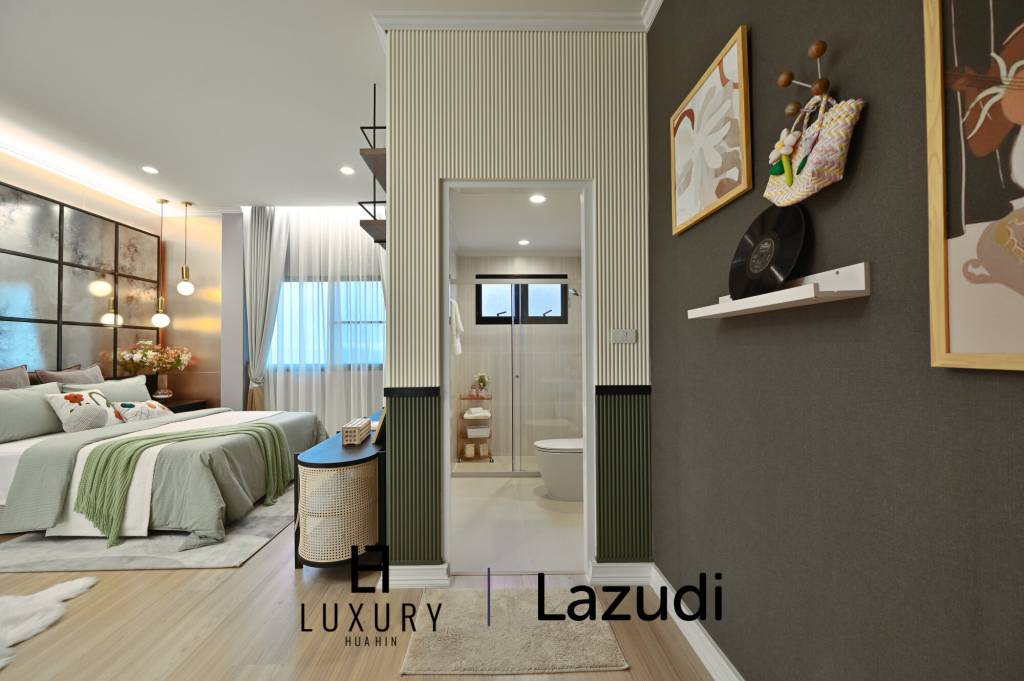 Villa Rossella – Villa im europäischen Stil mit 4 Schlafzimmern und Pool in der Supalai Lagoon Wohnanlage