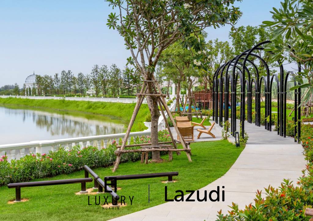 Villa Rossella – Villa im europäischen Stil mit 4 Schlafzimmern und Pool in der Supalai Lagoon Wohnanlage