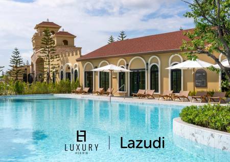 Villa Rossella – Villa im europäischen Stil mit 4 Schlafzimmern und Pool in der Supalai Lagoon Wohnanlage