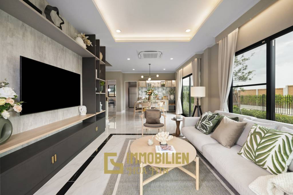 Villa Ricco – Villa de style européen classique avec 4 chambres dans le complexe hôtelier Supalai Lagoon Resort