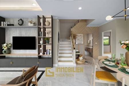 Villa Ricco – Villa de style européen classique avec 4 chambres dans le complexe hôtelier Supalai Lagoon Resort