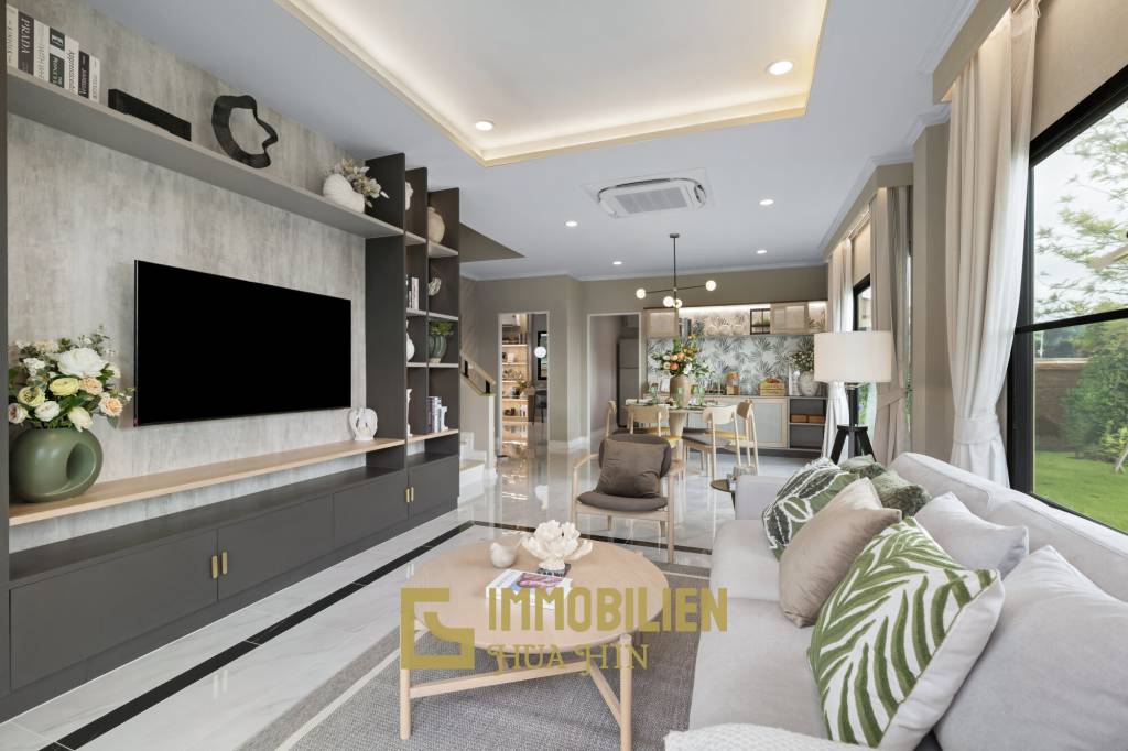 Villa Ricco – Villa de style européen classique avec 4 chambres dans le complexe hôtelier Supalai Lagoon Resort