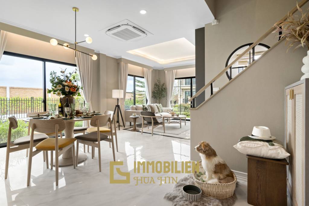 Villa Ricco – Villa de style européen classique avec 4 chambres dans le complexe hôtelier Supalai Lagoon Resort