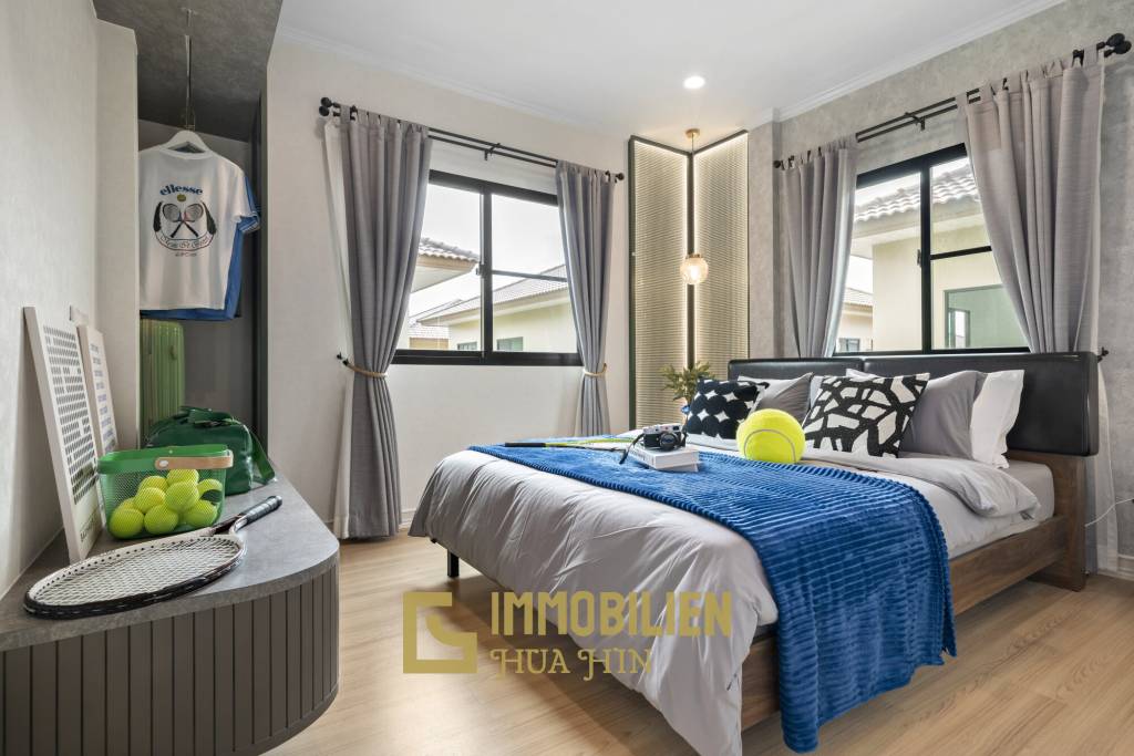 Villa Ricco – Villa de style européen classique avec 4 chambres dans le complexe hôtelier Supalai Lagoon Resort