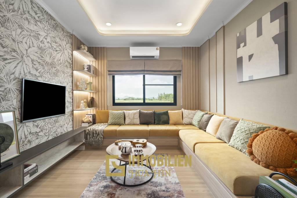 Villa Ricco – Villa de style européen classique avec 4 chambres dans le complexe hôtelier Supalai Lagoon Resort