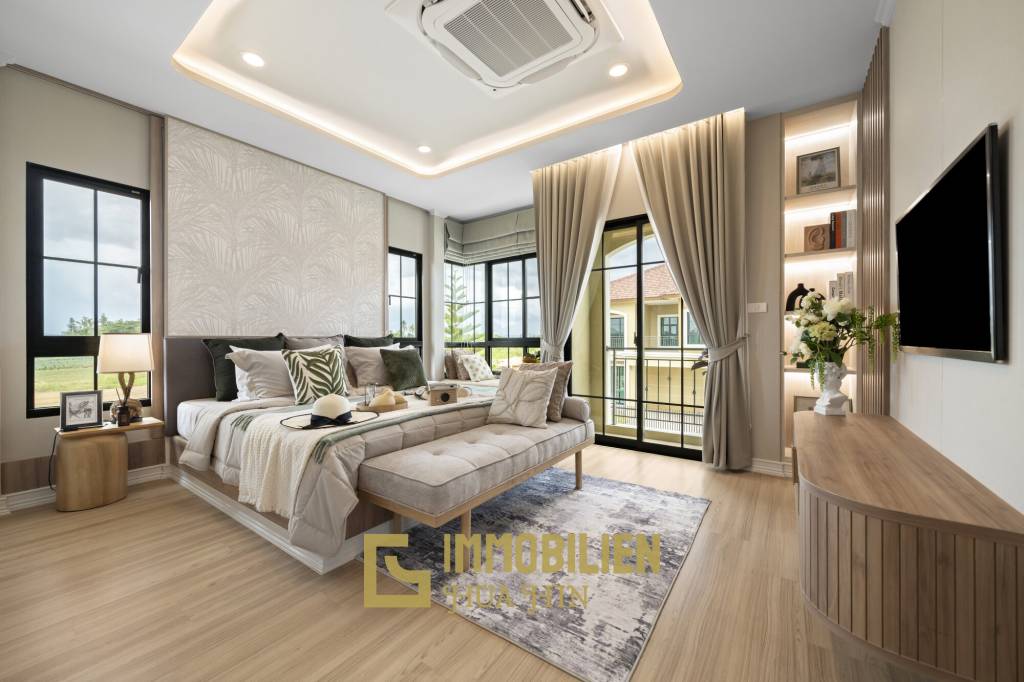 Villa Ricco – Villa de style européen classique avec 4 chambres dans le complexe hôtelier Supalai Lagoon Resort