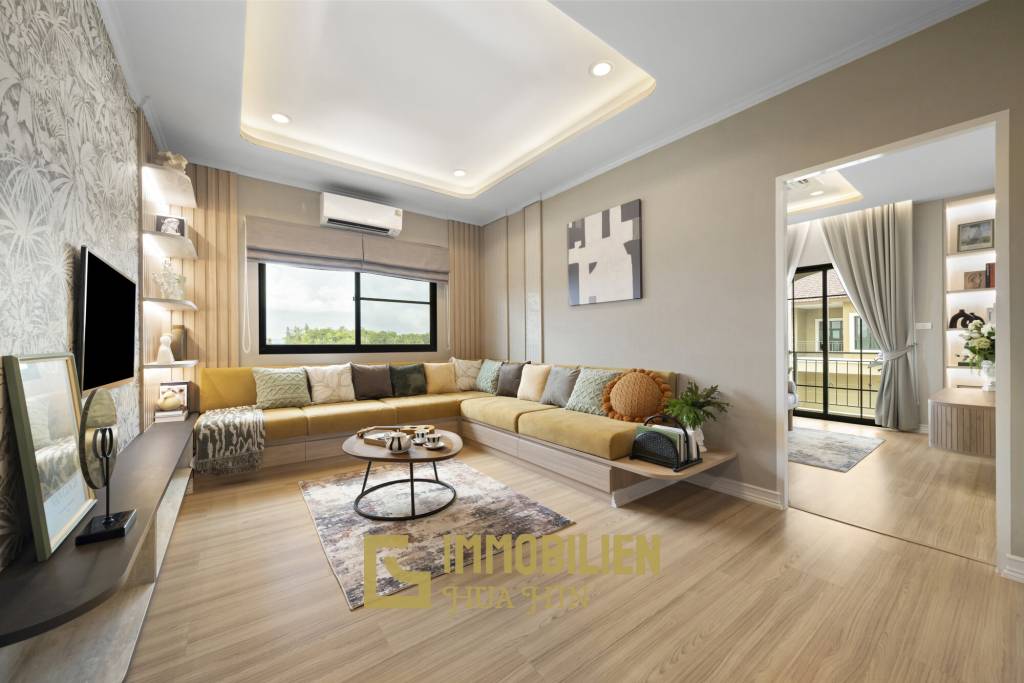 Villa Ricco – Villa de style européen classique avec 4 chambres dans le complexe hôtelier Supalai Lagoon Resort