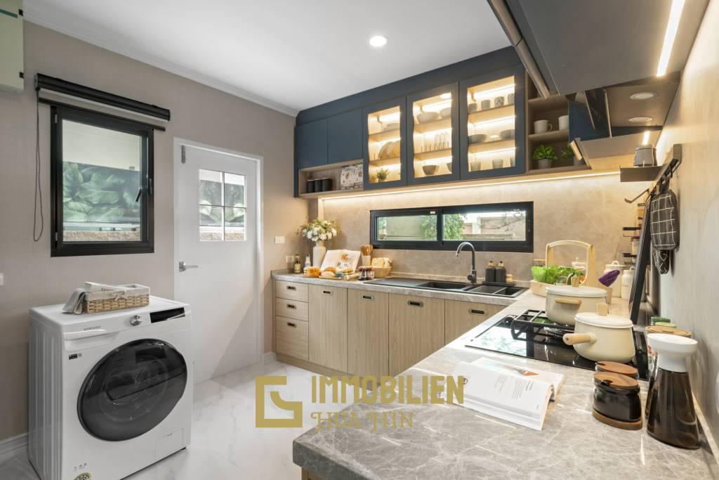 Villa Ricco – Villa de style européen classique avec 4 chambres dans le complexe hôtelier Supalai Lagoon Resort