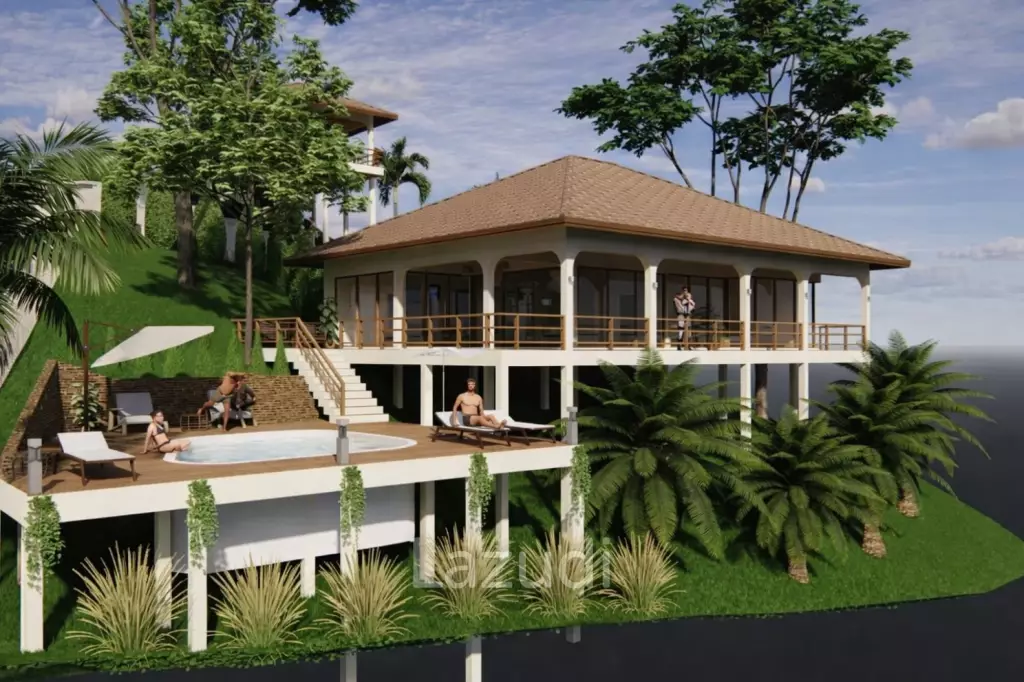 Villa to Complete with Sea and Mountain Views – Chaloklum