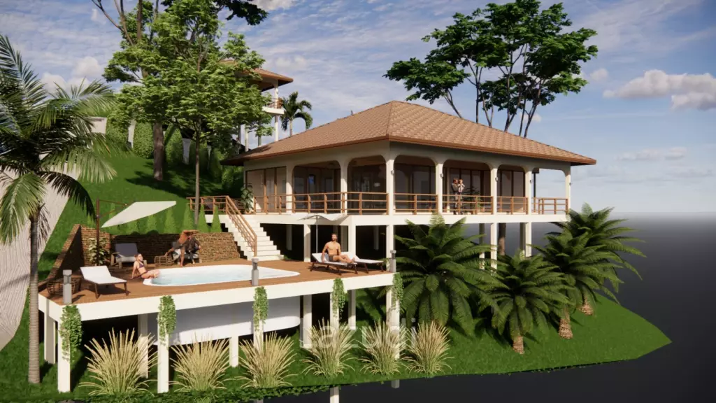 Villa to Complete with Sea and Mountain Views – Chaloklum