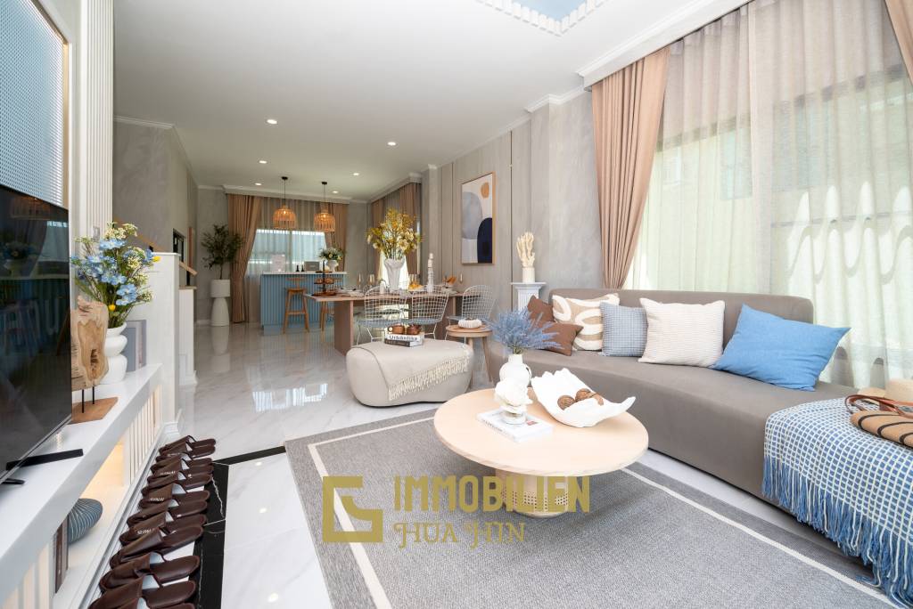 Villa Gradino – Villa de style européen avec 4 chambres dans le complexe Supalai Lagoon Resort, Hua Hin