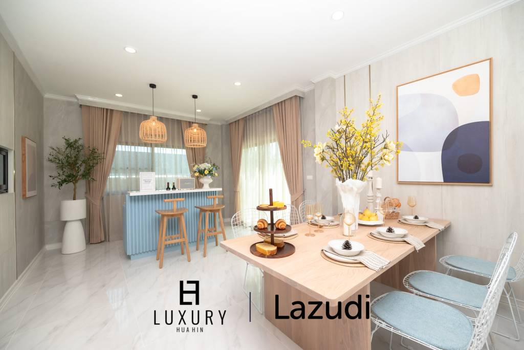 Вилла Градино – вилла в европейском стиле с 4 спальнями в курортном комплексе Supalai Lagoon Resort, Хуа Хин.