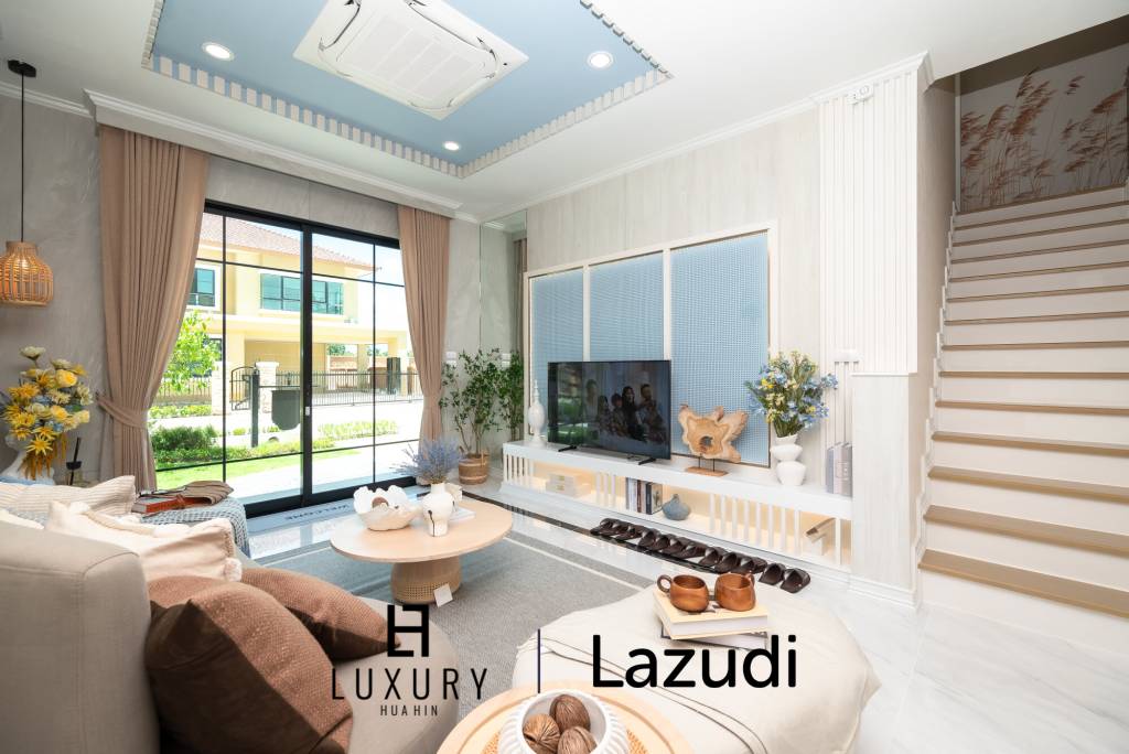 Вилла Градино – вилла в европейском стиле с 4 спальнями в курортном комплексе Supalai Lagoon Resort, Хуа Хин.