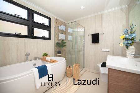 Вилла Градино – вилла в европейском стиле с 4 спальнями в курортном комплексе Supalai Lagoon Resort, Хуа Хин.