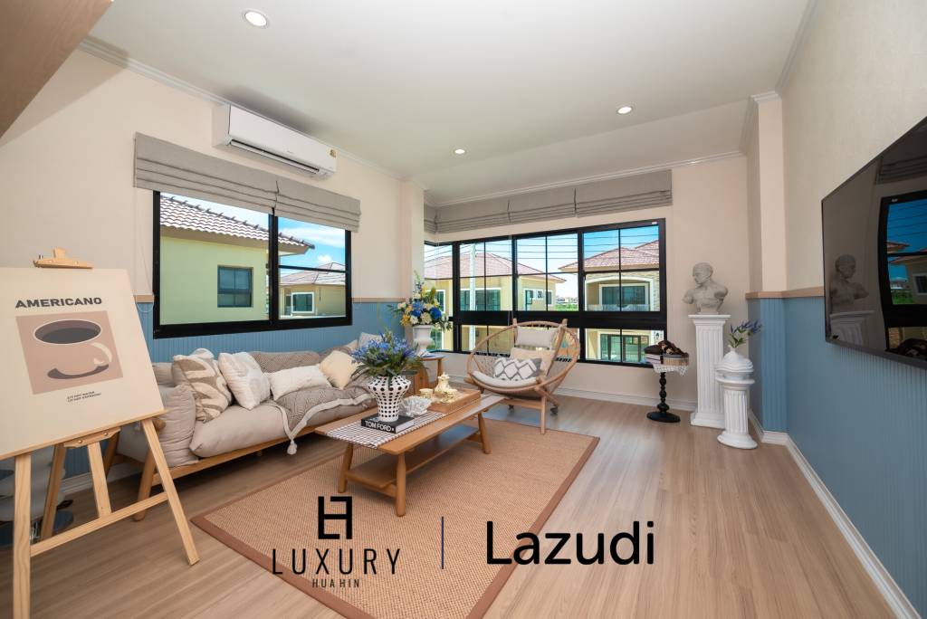 Вилла Градино – вилла в европейском стиле с 4 спальнями в курортном комплексе Supalai Lagoon Resort, Хуа Хин.