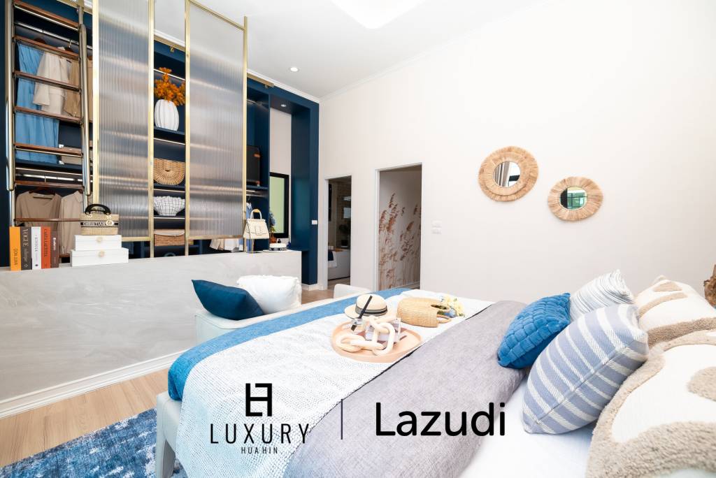 Вилла Градино – вилла в европейском стиле с 4 спальнями в курортном комплексе Supalai Lagoon Resort, Хуа Хин.