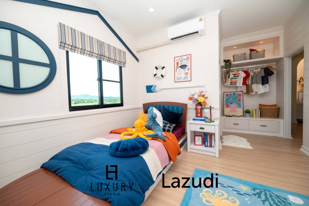 Вилла Градино – вилла в европейском стиле с 4 спальнями в курортном комплексе Supalai Lagoon Resort, Хуа Хин.