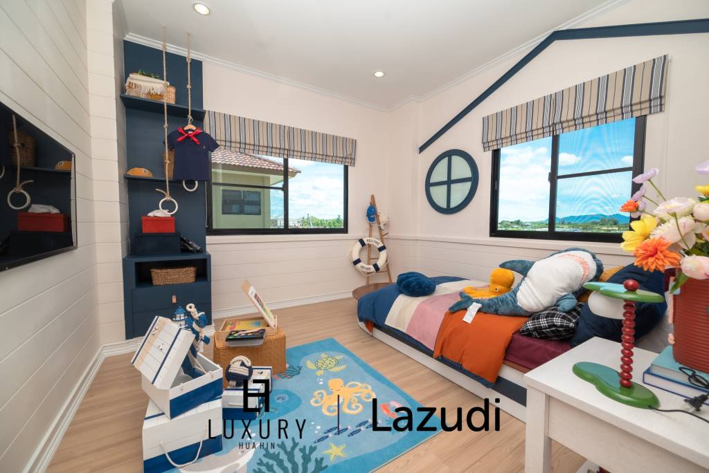 Вилла Градино – вилла в европейском стиле с 4 спальнями в курортном комплексе Supalai Lagoon Resort, Хуа Хин.