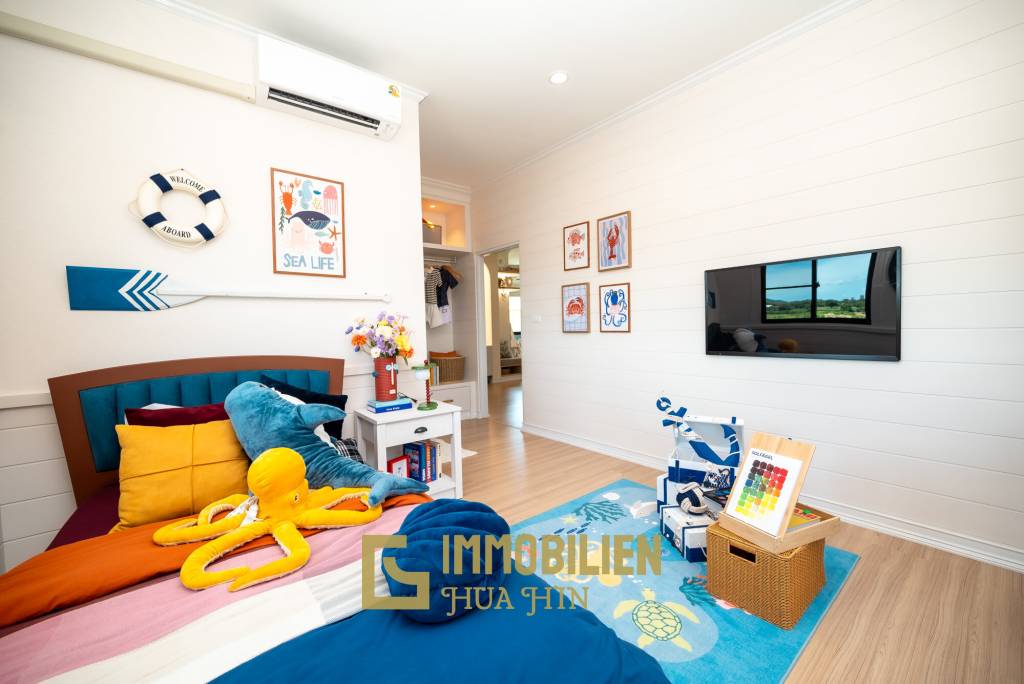 Villa Gradino – Villa de style européen avec 4 chambres dans le complexe Supalai Lagoon Resort, Hua Hin