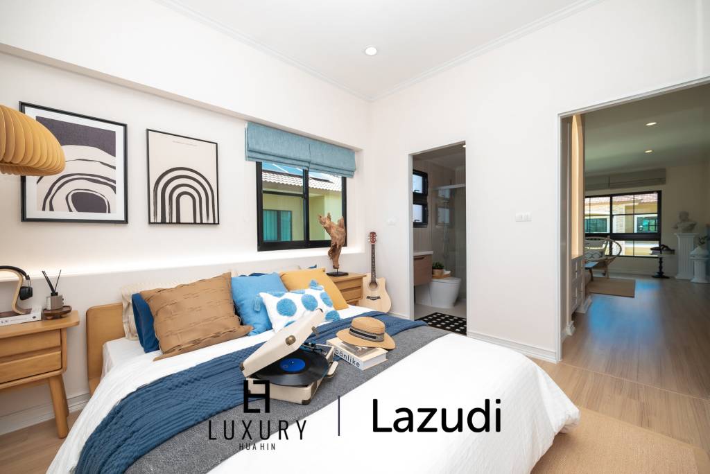 Вилла Градино – вилла в европейском стиле с 4 спальнями в курортном комплексе Supalai Lagoon Resort, Хуа Хин.