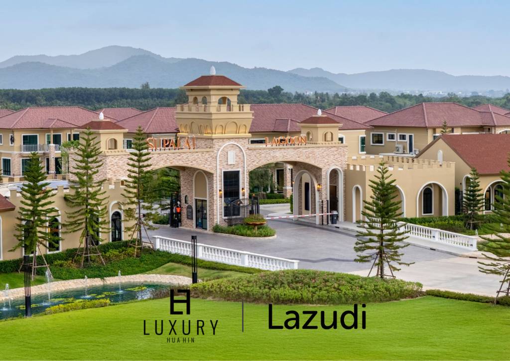 Вилла Градино – вилла в европейском стиле с 4 спальнями в курортном комплексе Supalai Lagoon Resort, Хуа Хин.