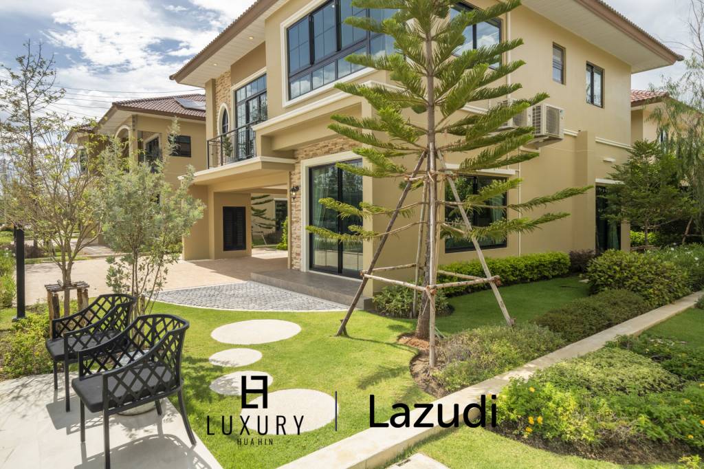 Вилла Градино – вилла в европейском стиле с 4 спальнями в курортном комплексе Supalai Lagoon Resort, Хуа Хин.