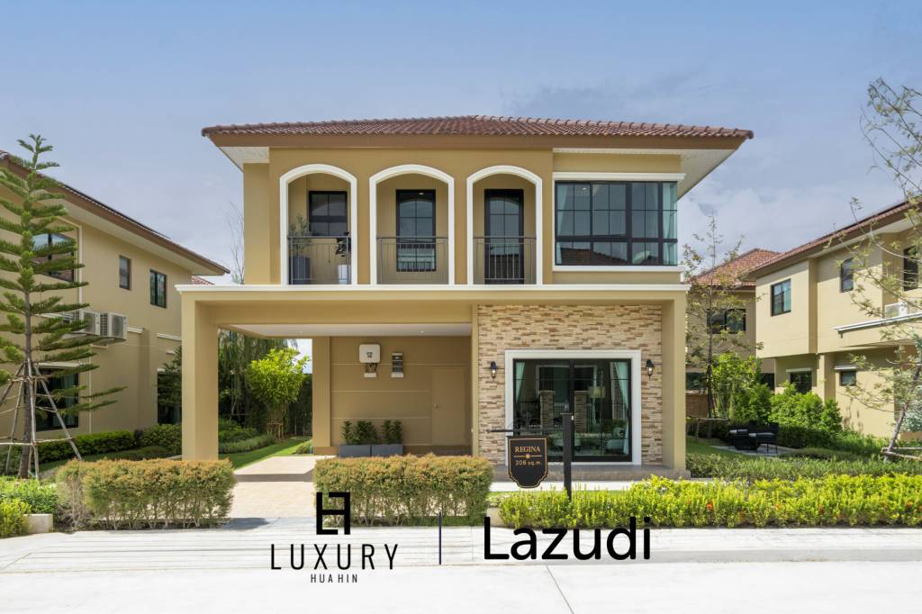 Вилла Регина – в классическом европейском стиле: вилла с 4 спальнями в курортном комплексе Supalai Lagoon Resort, Хуа Хин.