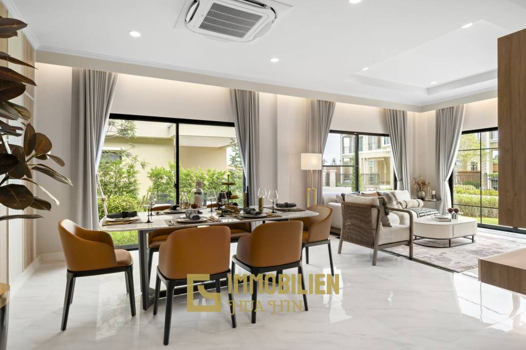 Villa Regina – Style européen classique : villa de 4 chambres dans le complexe Supalai Lagoon Resort, Hua Hin