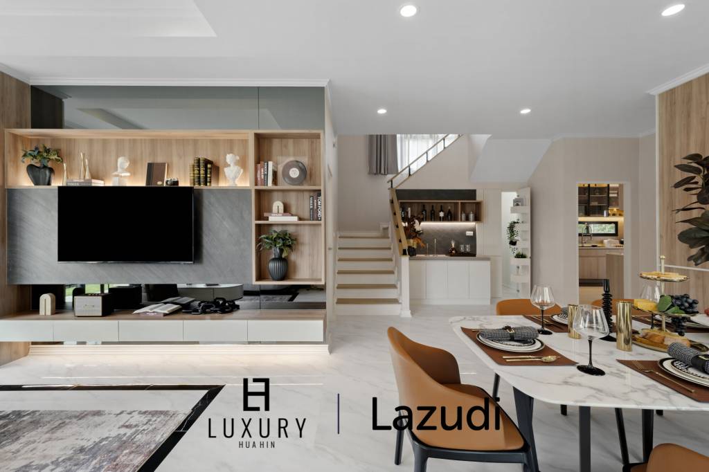 Вилла Регина – в классическом европейском стиле: вилла с 4 спальнями в курортном комплексе Supalai Lagoon Resort, Хуа Хин.