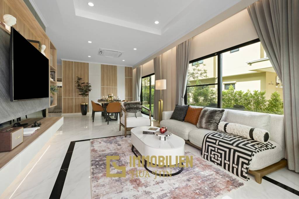 Villa Regina – Style européen classique : villa de 4 chambres dans le complexe Supalai Lagoon Resort, Hua Hin