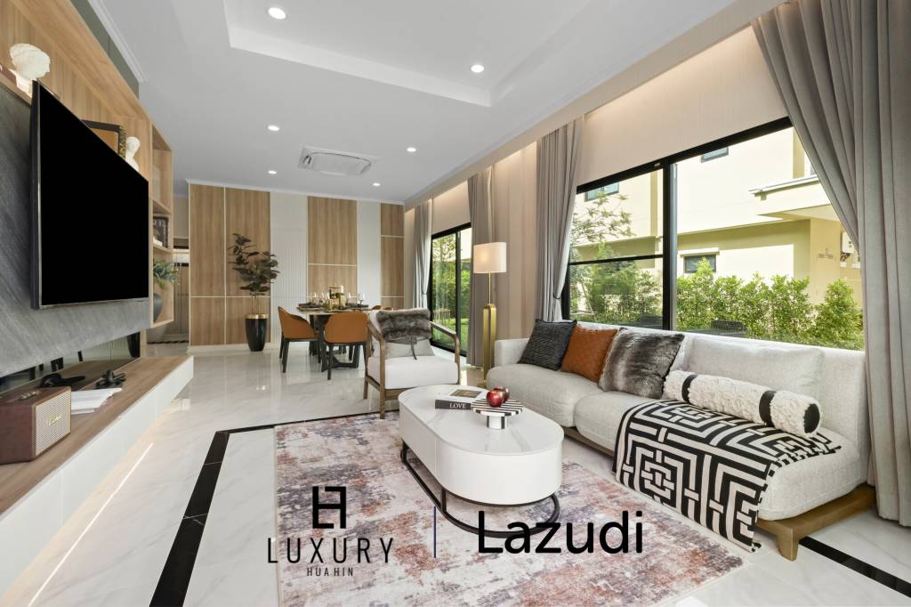 Вилла Регина – в классическом европейском стиле: вилла с 4 спальнями в курортном комплексе Supalai Lagoon Resort, Хуа Хин.