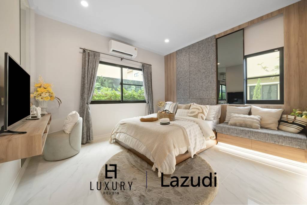 Вилла Регина – в классическом европейском стиле: вилла с 4 спальнями в курортном комплексе Supalai Lagoon Resort, Хуа Хин.