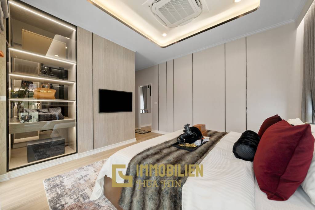 Villa Regina – Style européen classique : villa de 4 chambres dans le complexe Supalai Lagoon Resort, Hua Hin