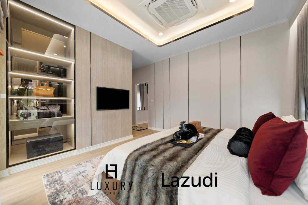 Вилла Регина – в классическом европейском стиле: вилла с 4 спальнями в курортном комплексе Supalai Lagoon Resort, Хуа Хин.