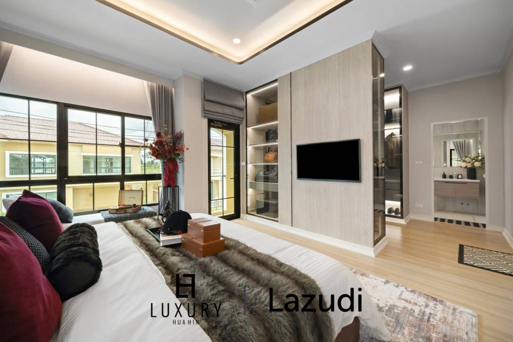 Вилла Регина – в классическом европейском стиле: вилла с 4 спальнями в курортном комплексе Supalai Lagoon Resort, Хуа Хин.