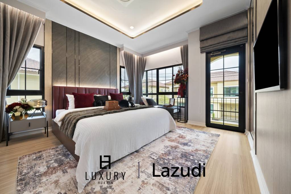 Вилла Регина – в классическом европейском стиле: вилла с 4 спальнями в курортном комплексе Supalai Lagoon Resort, Хуа Хин.