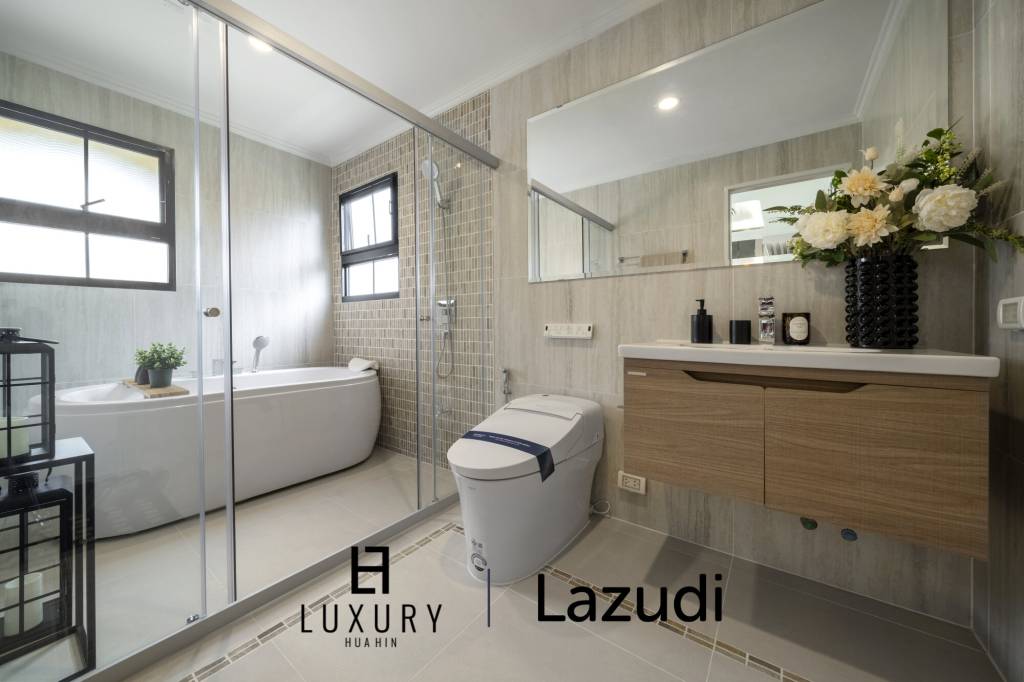 Вилла Регина – в классическом европейском стиле: вилла с 4 спальнями в курортном комплексе Supalai Lagoon Resort, Хуа Хин.