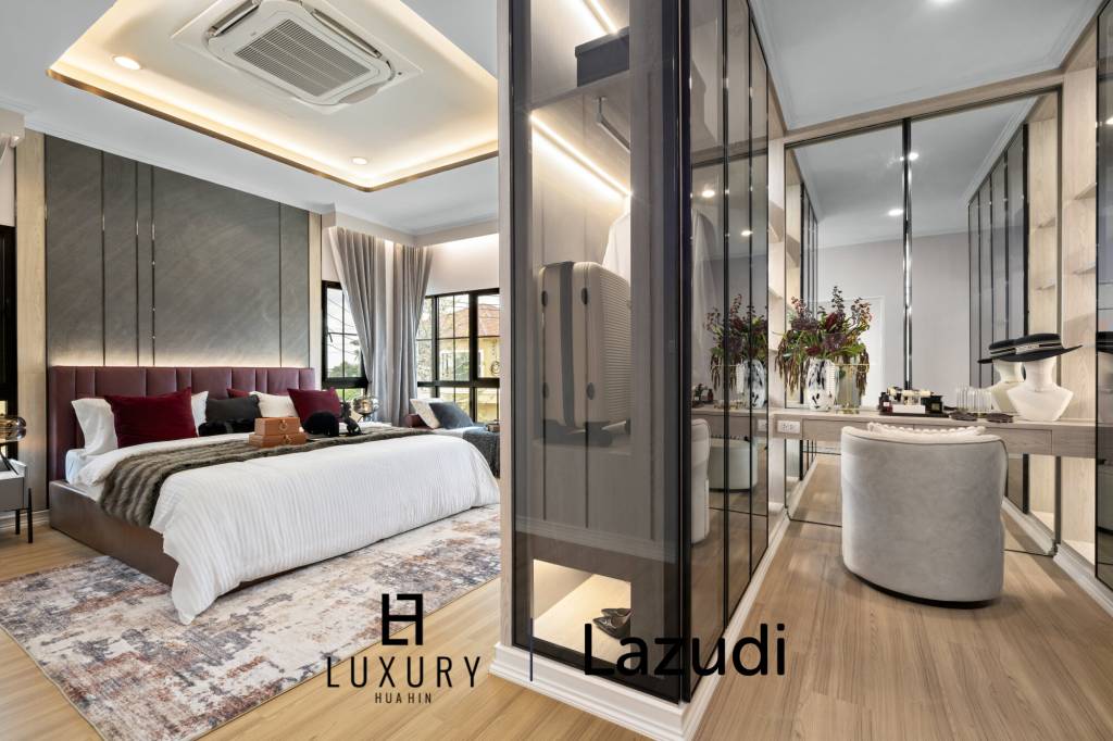 Вилла Регина – в классическом европейском стиле: вилла с 4 спальнями в курортном комплексе Supalai Lagoon Resort, Хуа Хин.