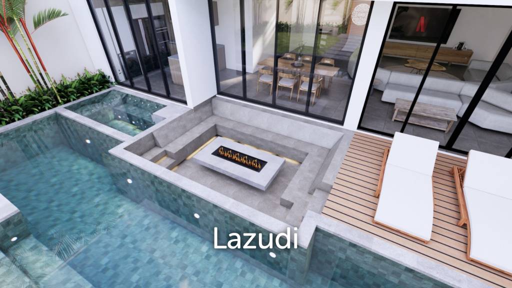 Stylish Three Bedroom Villa with 41 Year Lease for sale in Canggu