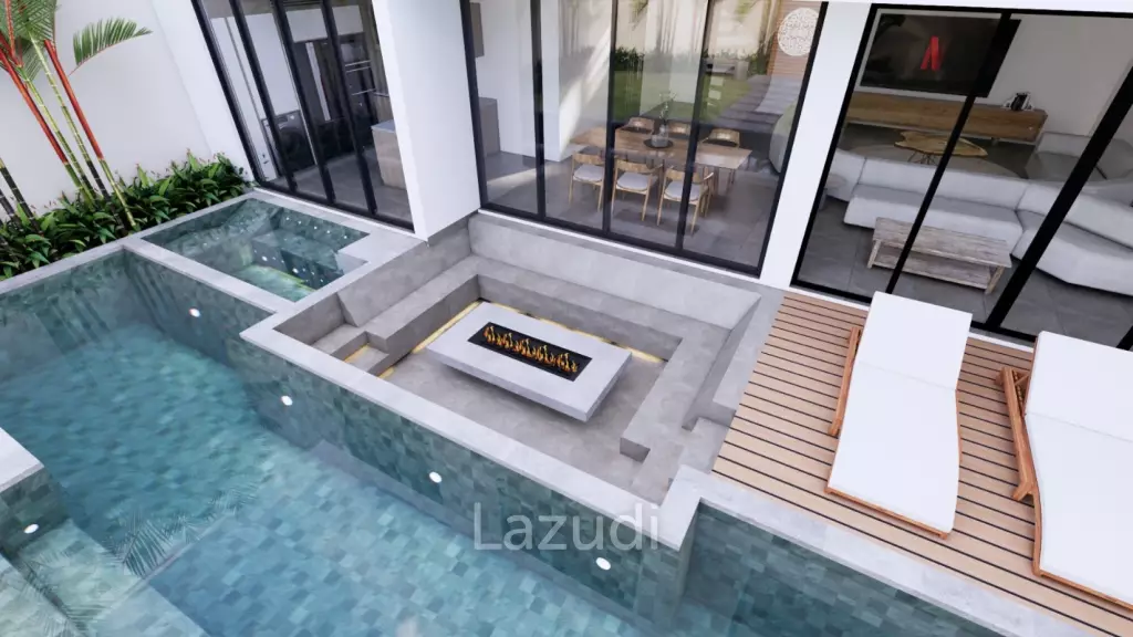 Stylish Three Bedroom Villa with 41 Year Lease for sale in Canggu
