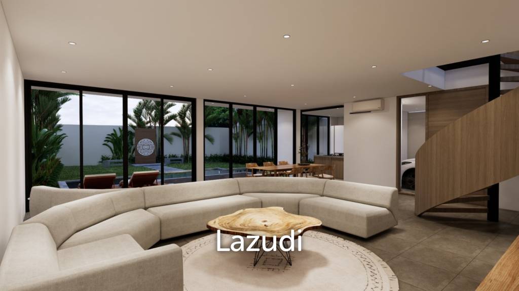 Stylish Three Bedroom Villa with 41 Year Lease for sale in Canggu
