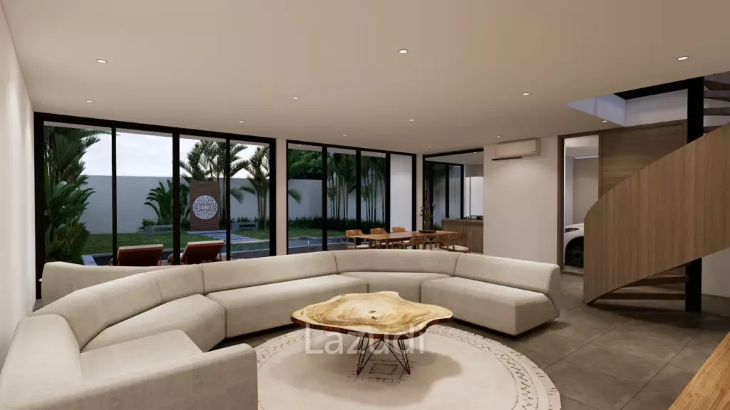 Stylish Three Bedroom Villa with 41 Year Lease for sale in Canggu