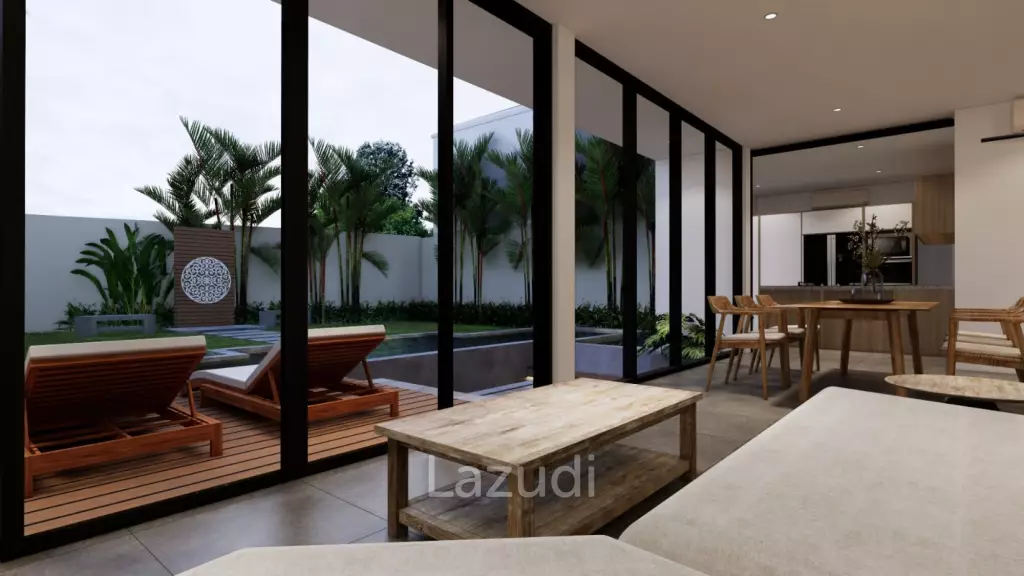 Stylish Three Bedroom Villa with 41 Year Lease for sale in Canggu