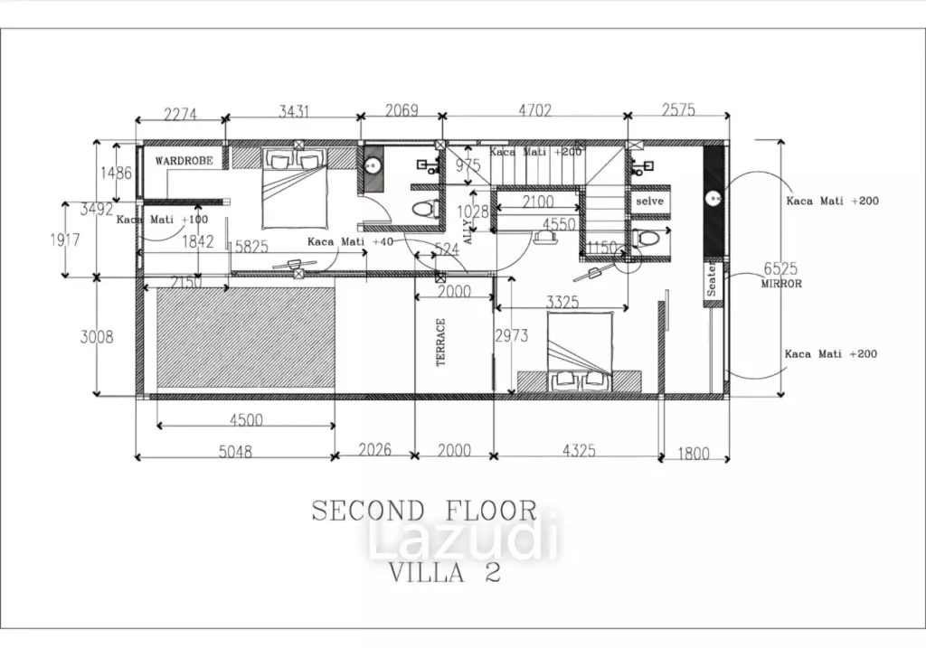 Two Bedroom Leasehold Villa with long lease for sale close to Legian Beach