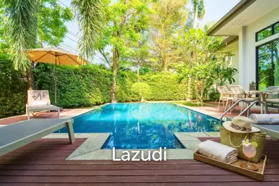 Tranquil 3-Bed Pool Villa in Tanode Estate, Choeng Thale, Phuket